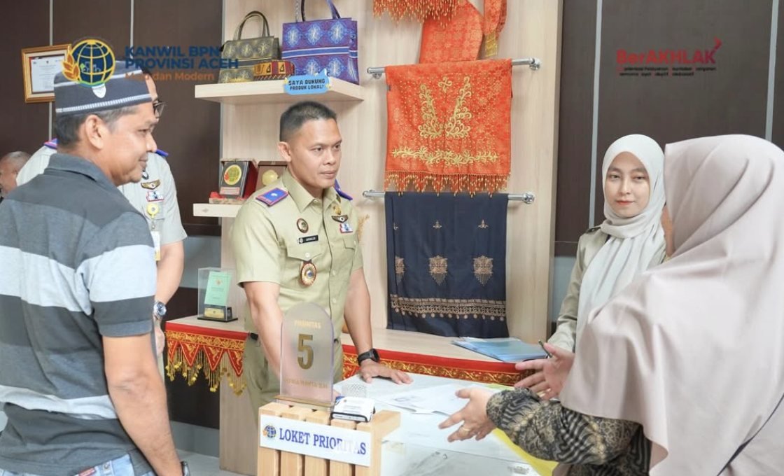 Kakanwil BPN Aceh Dorong Percepatan Layanan, Monitoring PPDM di Kantah Banda Aceh